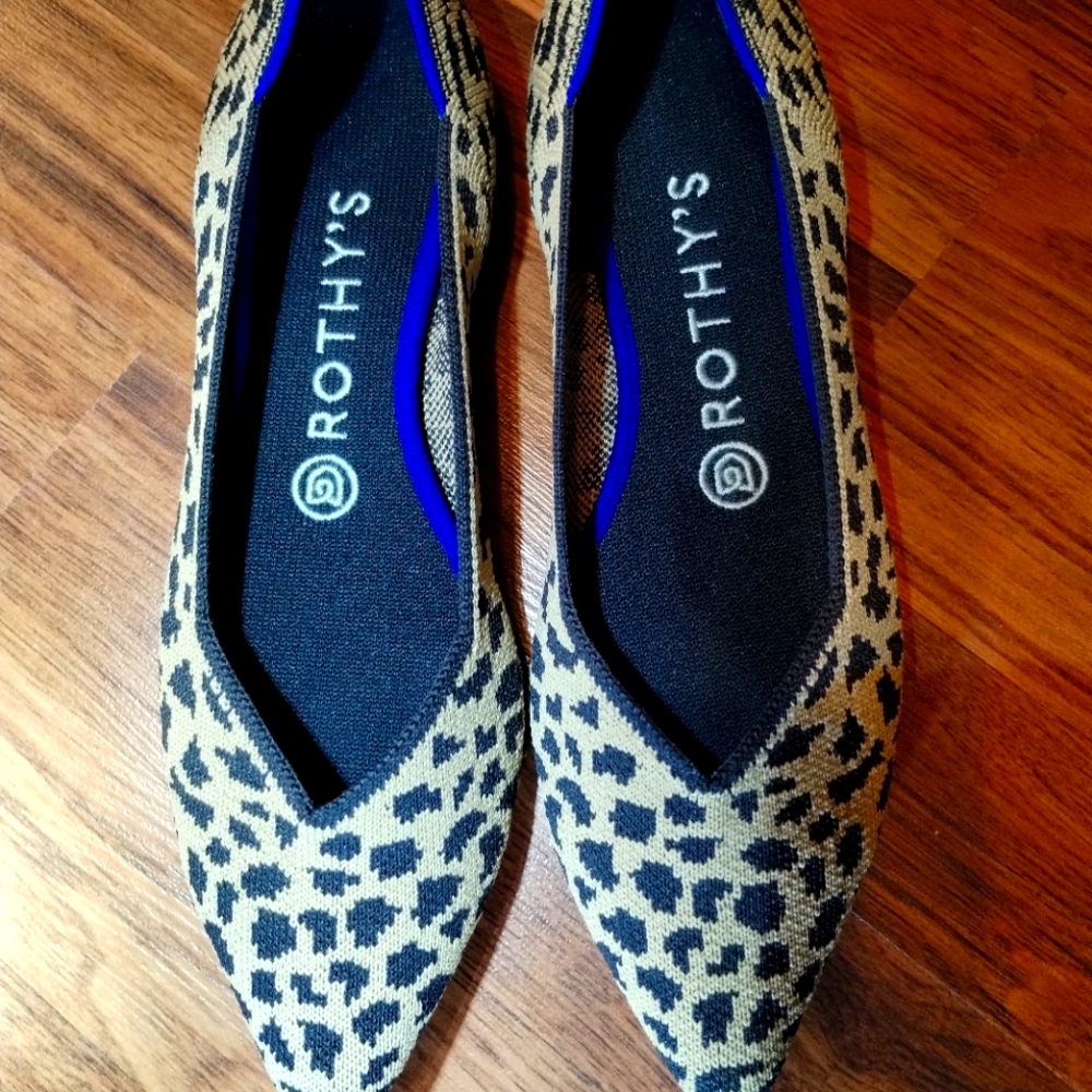 Rotheys size 7.5 leopard print